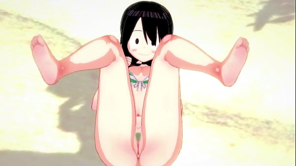 TsuyuFroppy_in hot swimsuit_wants todo it on the beach - MyHero Academia