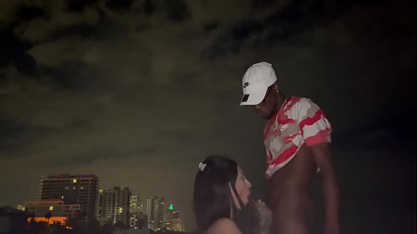 BigDaddyKJ Mexican Slut Takes_Big Black Cock On Miami_Beach