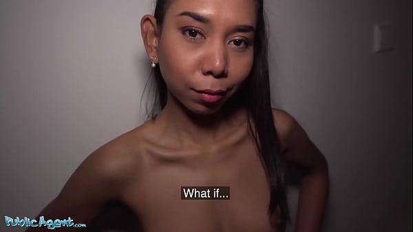 Public Agent - Asian babysitter with nicepetite_tits full nipples and small ass_goes allthe wayfor extra moneysuckingin public and letting her sweettight shaved pussy get_stretched to orgasm
