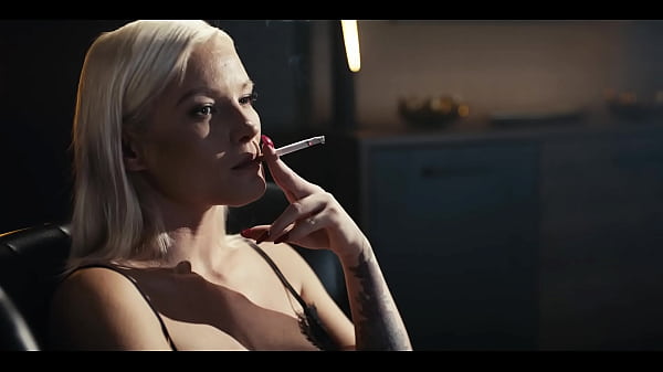 POV_Horny Blonde Zazie Skymm In Sexy Top Gives Smokey Blowjob And Rides Big_Cock While Smoking