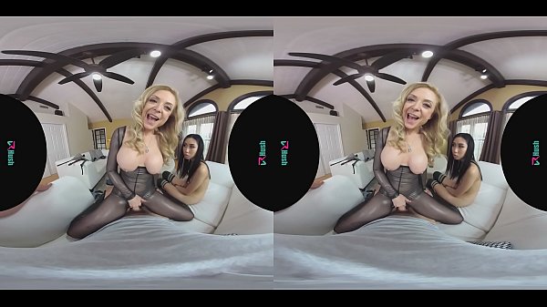 VRHUSH Naughty threesomewith Nina Hartley and Eva Yi