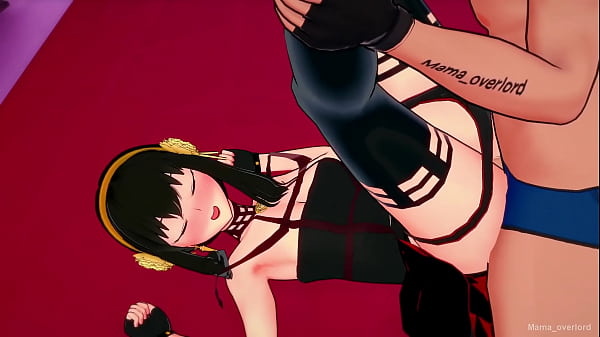 Yor Forger in a_new mission at love hotel job outfit