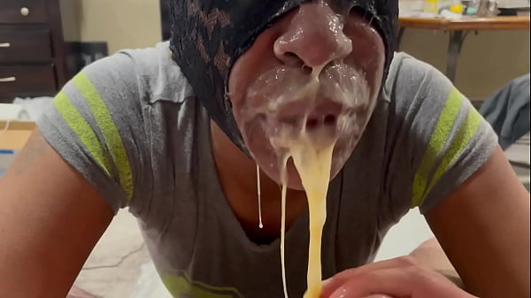 Ebony Slave_Puking Orange CreamsicleMilkshake and Sloppy Rimming