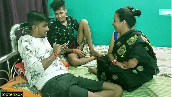 Indianhot wife sharedwith friend Real hindi_sex